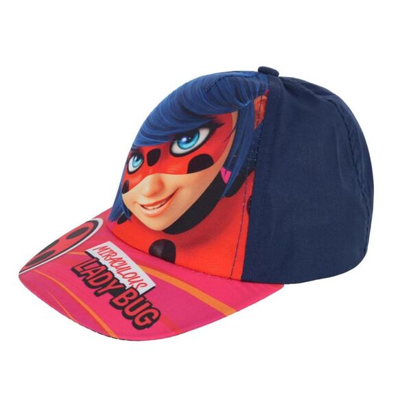Textiel Trade Girl's Miraculous Lady Bug Baseball Cap - Picture 2 of 3